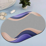 Big size Oval 48*78cm Bathroom/ Door mats