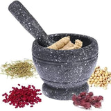 Granite pestle and mortar