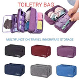 Travel Organiser Trio: Family Travel Wallet, Underwear Organiser and Cable Organiser Bag