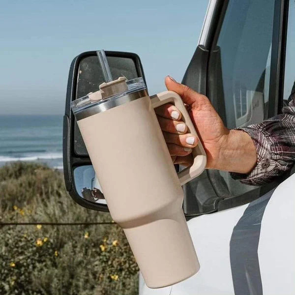 Premium quality 40oz(1200ml) Insulated coated metal tumbler