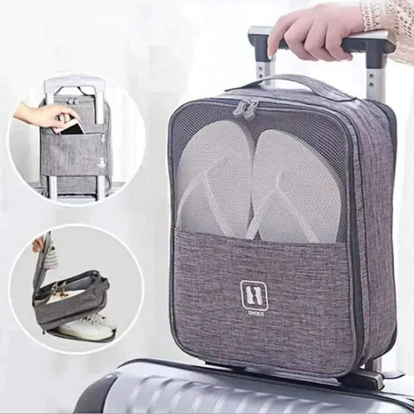 Packing Pair: 8 Piece Packing Cubes Set and Waterproof Shoe Bag