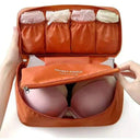 Portable Travel Underwear & Bra Organizer Pouch | Compact Waterproof Packing Case