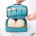 Portable Travel Underwear & Bra Organizer Pouch | Compact Waterproof Packing Case