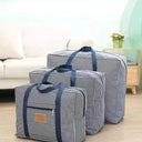 3-Piece Foldable Wardrobe Storage Set | Clothes, Bedding & Blanket Organizers