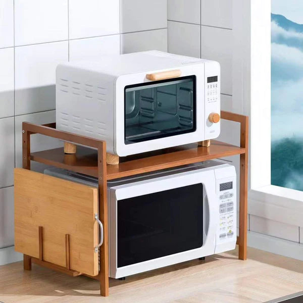 Multilayer Adjustable Microwave/ Multi-Purpose Stand