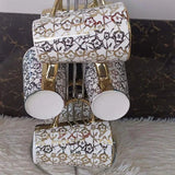 6pcs tea set with flask