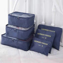 6-Piece Travel Packing Cubes Set | Suitcase Organizer Bags | Luggage Organizer