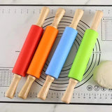 Silicone Rolling Pin & Dough Maker – Non-Stick Baking & Pastry Roller