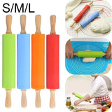 Silicone Rolling Pin & Dough Maker – Non-Stick Baking & Pastry Roller