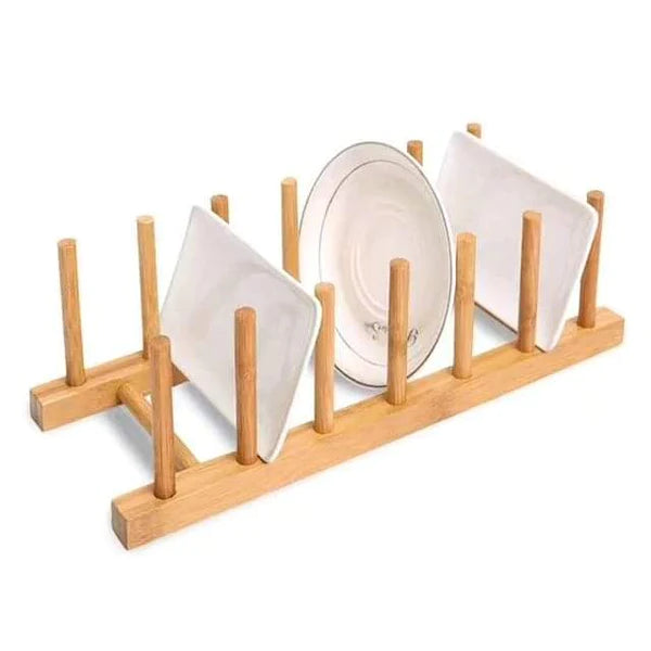 Bamboo lid/Plate Rack