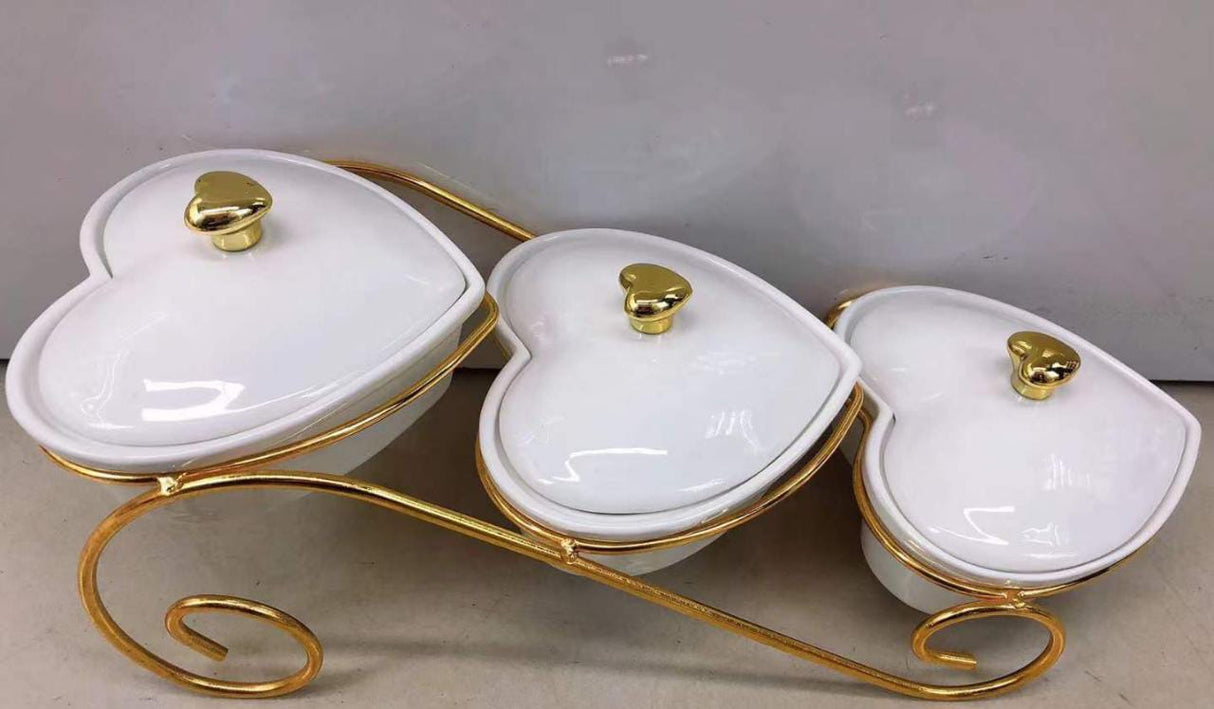 Floating Snack Bowl Love 3pc