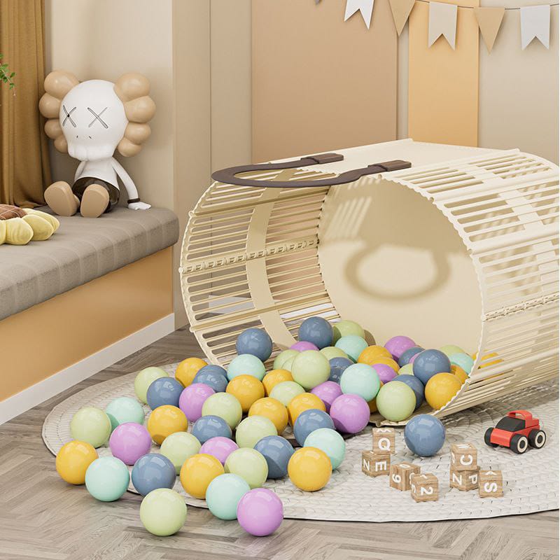 Foldable laundry /  Toy Basket with Handle