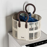 Foldable laundry /  Toy Basket with Handle
