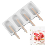 Food Safe Silicone Popsicle Mould with lid