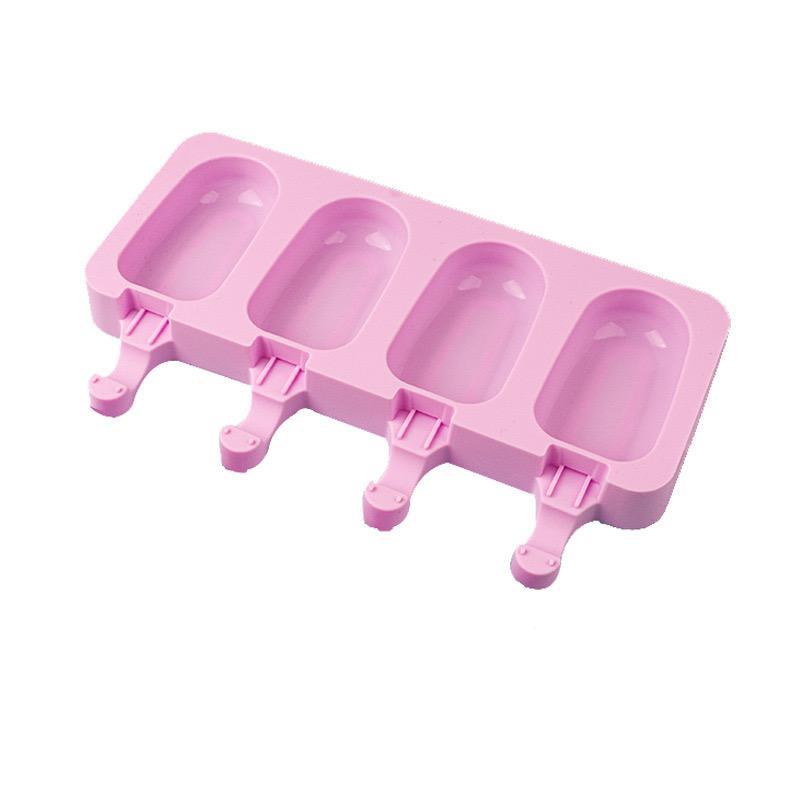 Food Safe Silicone Popsicle Mould with lid