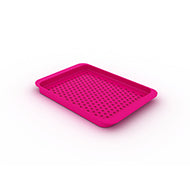 Joseph Joseph Grip non-slip serving tray in pink, small size