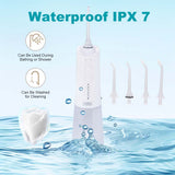 Winning Star IPX7 Waterproof Rechargeable Dental Water Flosser | Electric Oral Irrigator