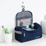Travel Toiletry Bag for Hanging Men and Women Cosmetic Bag with Mesh and Zip Compartment Large Wash Bag Waterproof Men Women for Suitcase Hand Luggage