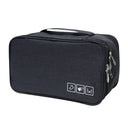 Travel Underwear & Accessories Organizer |  Multi-Compartment Packing Bag