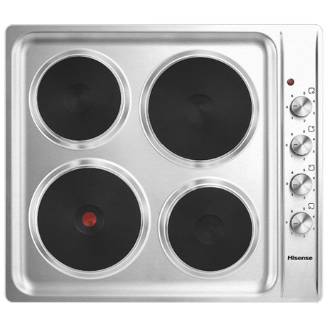 Hisense H60STES 60cm 4 plate electric hob stainless steel