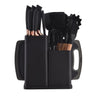 19-Piece Cooking Utensil & Silicone Knife Spoon Set All in One Kitchen Starter Kit