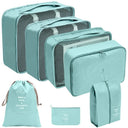 8-Piece Travel Packing Cubes Set | Waterproof Luggage Organizers for Suitcase