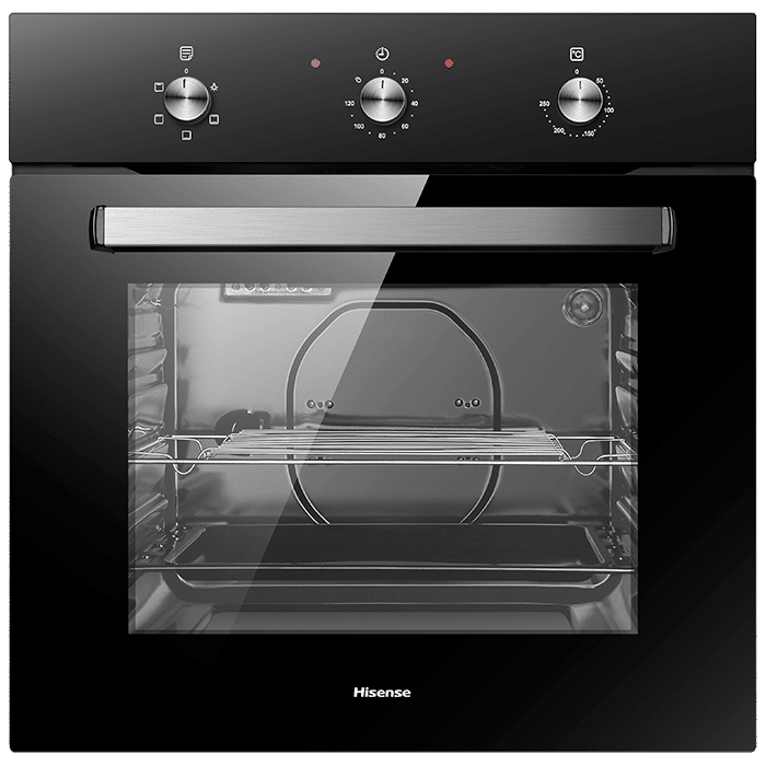 Hisense HBO60201 60cm built-in oven black glass