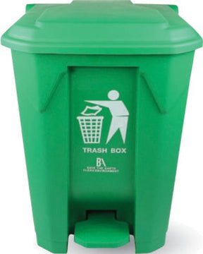 Bon Appetit green 50L heavy duty step-on pedal dustbin