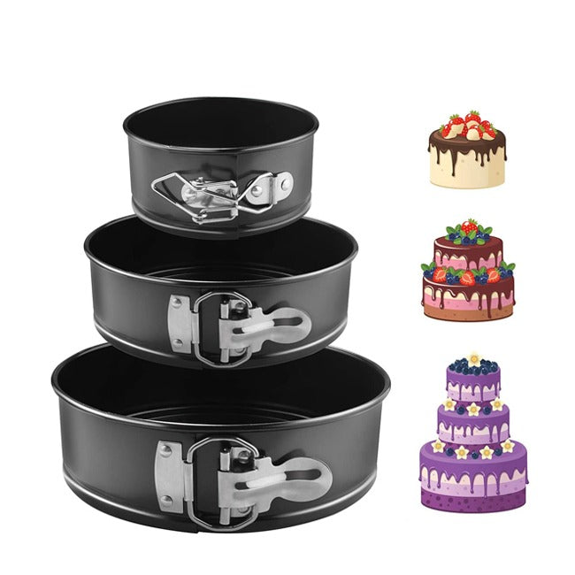 Baking Pair: Non-Stick Bread Tin and Springform Cake Pan Set