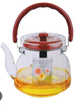 Heat resistant Tea and coffee pot with filter