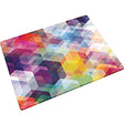 Joseph Joseph Worktop Saver 30 x 40cm toughened glass board in the Hexagons design.