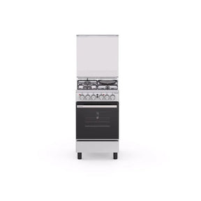 Hisense 50x55cm Free Standing Cooker Stainless Steel 3+1 with Electric Oven | HF531GEES