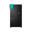 Hisense REF668DR 549L Side-by-Side Fridge Black