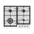 Hisense Stainless Steel Built-in Gas Hob 4 Burners | HHU60GAGR