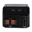 Hisense 8L Air Fryer Black Double Basket 1500+1200W | H08AFBK2S1