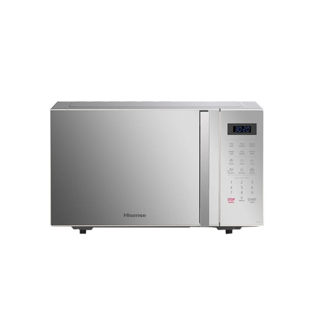 Hisense 25L Microwave Silver Digital with Grill Function & Handle | H25M0MS7HG