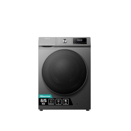 Hisense 8kg/5kg Front Load Wash & Dry Full Automatic Washing Machine Grey | WD3Q8043BT