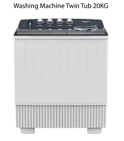 Hisense WSBE201 20kg Twin Tub Washing Machine