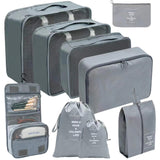 9pcs Luggage Travel Organizers