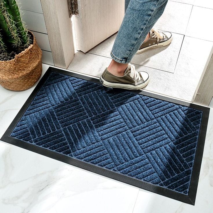 High quality non-slip wear resistant rubber doormat