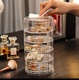 Acrylic rotating Jewellery holder