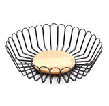 Creative Metal Fruit Bowl Basket round Iron Fruit Plate Stand