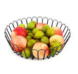 Creative Metal Fruit Bowl Basket round Iron Fruit Plate Stand