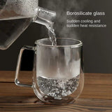 Borosilicate Double Walled mug 400ml 4pcs