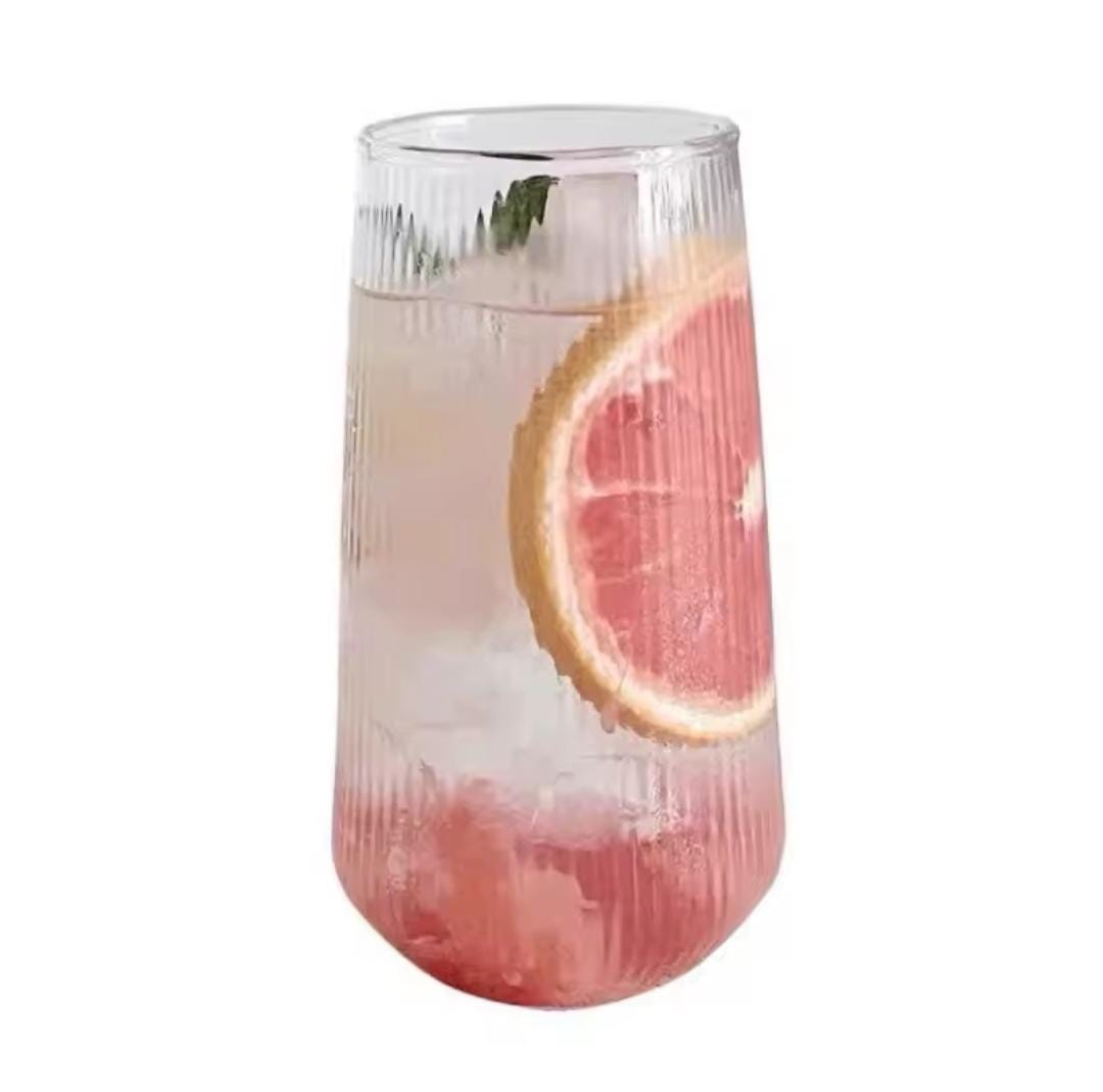 Ribbed  juice/water glasses
6pcs