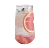 Ribbed  juice/water glasses
6pcs