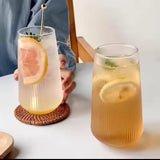 Ribbed  juice/water glasses
6pcs