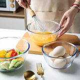 High borosilicate Glass Bowls 
Perfect for baking/serving.