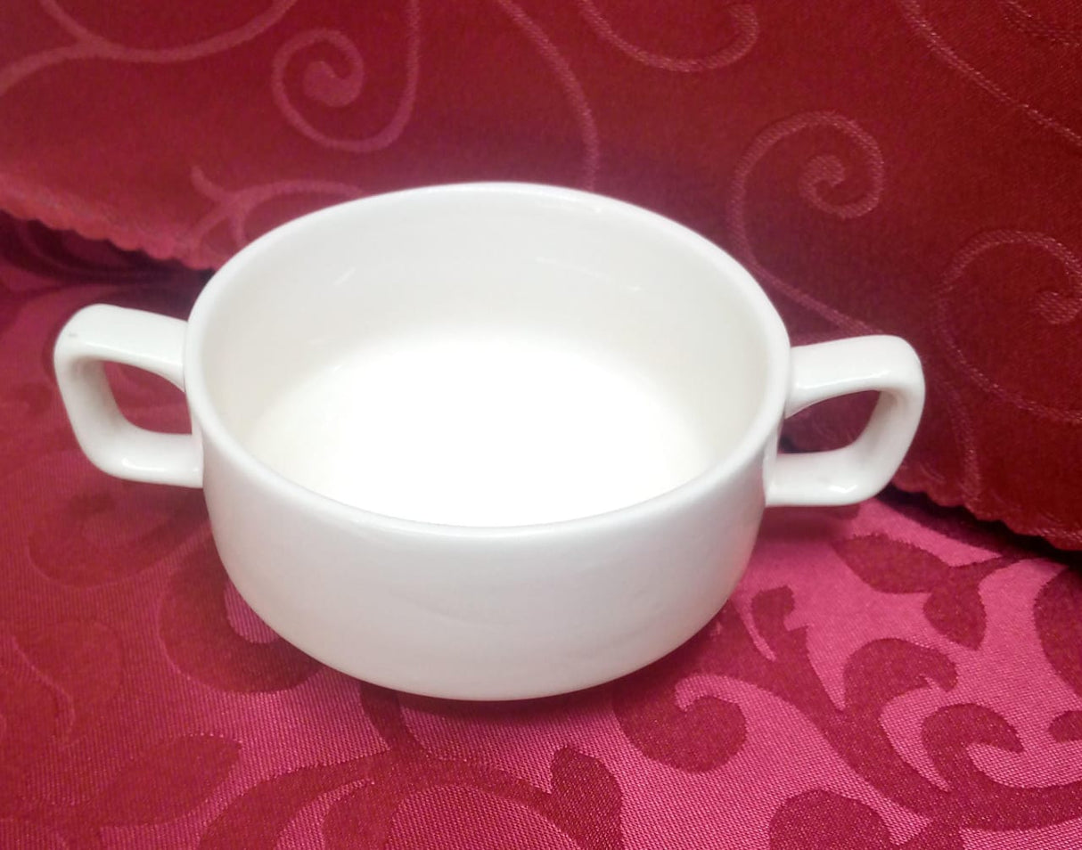 Bowl with handle square handle