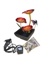 Electric table top mini water fountain